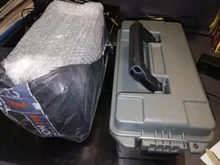 Caja de plástico para munición caja de almacenamiento estilo militar, ligera, de alta resistencia, accesorio para munición, caja de almacenamiento táctica, caja de balas