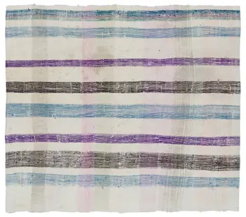 Handmade Multicolor Vintage English Striped Rug Area Rug 169x192 Cm-5'7''X6'4''
Handmade Multicolor Vintage English Striped Rug Area Rug 169x192 Cm-5'7''X6'4''