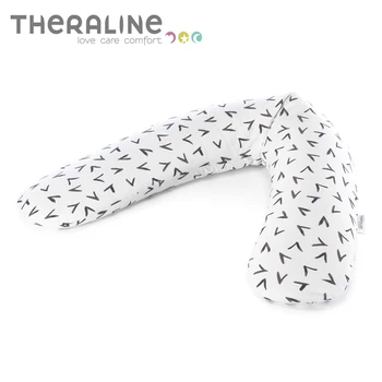 Pillow for pregnant women and nursing theraline 190 cm галочки black and white
Pillow for pregnant women and nursing theraline 190 cm галочки black and white