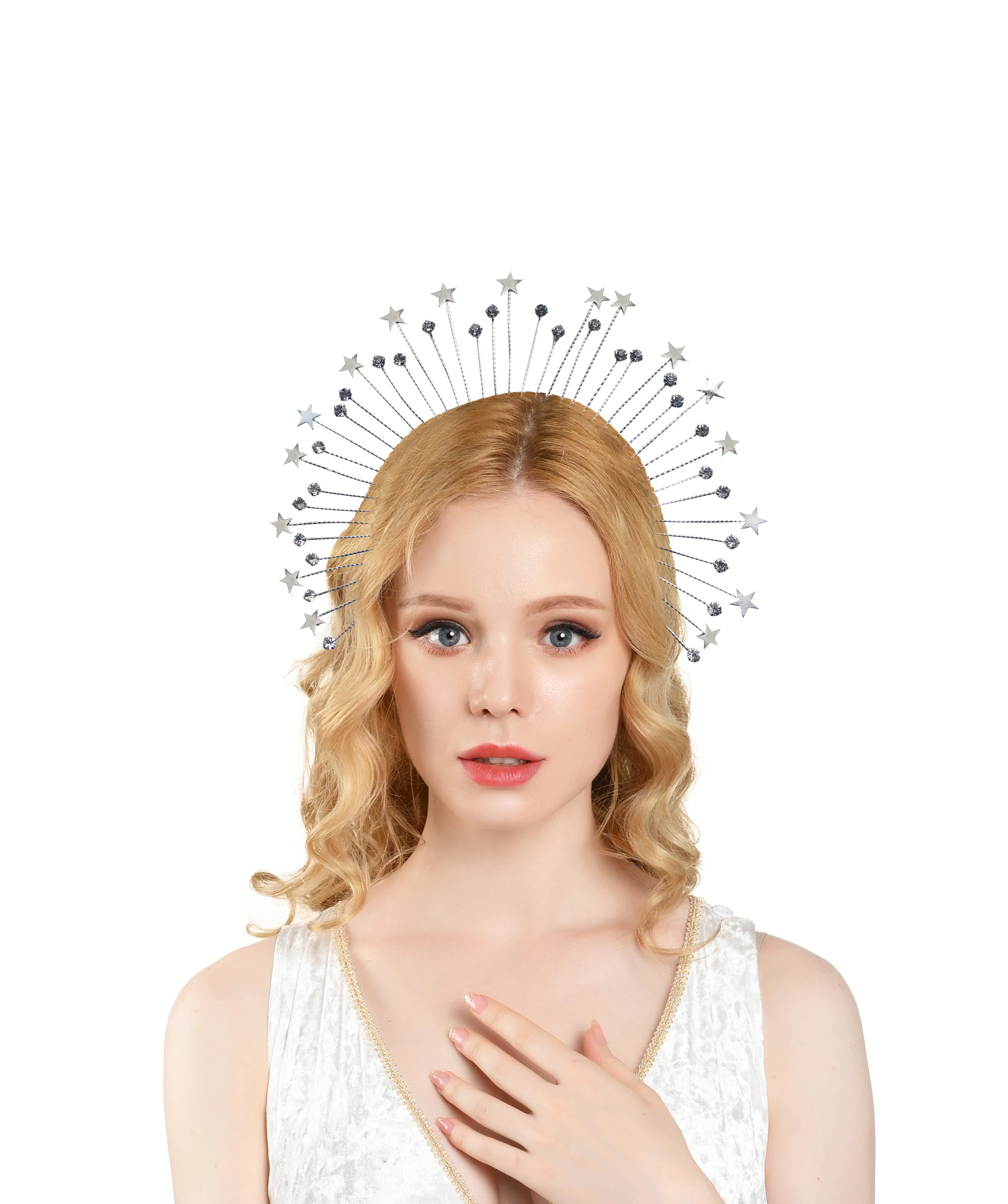 Cosplay&ware Moon Stars Halo Crown Goddess Headband Bridal Headpiece Tiara Boho Wedding Birthday Gifts 23 Cosplay&ware Moon Stars Halo Crown Goddess Headband Bridal Headpiece Tiara Boho Wedding Birthday Gifts -Zentai shop online U8585e775cfbf4c2c9d8f388b49cf85aen.jpg