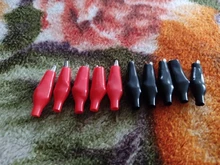 Probe-Meter Alligator-Clip Electrical-Clamp Testing Auto-Battery Crocodile Metal 28MM