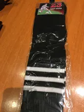 Calcetines deportivos hasta la rodilla para Media larga y adultos, para fútbol, Club de béisbol, porristas profesionales, 1 par