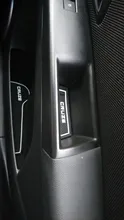 Alfombrillas acanaladas para puerta de coche para Chevrolet Cruze 2009-2015 accesorios Anti-deslizamiento estera de la taza de alfombras para agujero de Interior del coche-estilo