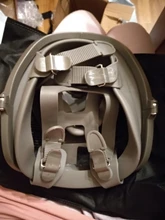 Máscara de gas 7 en 1 6800, mascarilla facial completa, respirador, pintura en aerosol, mascarilla de silicona