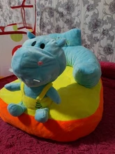 Funda de asiento de apoyo para sofá de bebé, cubierta para silla de alimentación, para aprender a sentarse, para niños, de nido, sin algodón