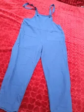 Mono con tirantes holgados para mujer y niña, pantalones bombachos, mono con pantalones largos, monos informales de talla grande M-3XL