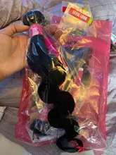 Bling pelo 28 30 32 34 36 38 40 pulgadas cuerpo onda mechones brasileño extensiones de pelo ondulado mechones 100% Remy extensión del cabello humano Color Natural