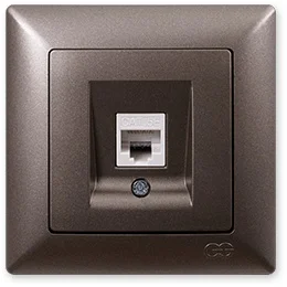 PnpnElectrıc Gns Visage Ambiance Metallic Mocha Single Data Socket (RJ45 Cat5)
PnpnElectrıc Gns Visage Ambiance Metallic Mocha Single Data Socket (RJ45 Cat5)