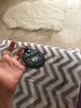 Llavero redondo de cuero Saffiano con diseño de cocodrilo y letras, llavero redondo personalizado