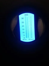 Mosto de Cerveza y Vino Refractómetro RSG-32ATC, brewing refractómetro 0-32 de Doble Escala de Gravedad Específica 1.000-1.120 y 0-32% brix