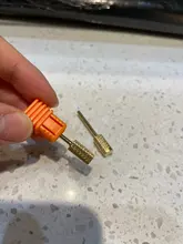 Brocas de acero de tungsteno para taladro de uñas, fresas de cerámica de carburo para taladro de uñas