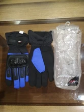 Guantes de motocicleta para carreras, impermeables, a prueba de viento, de cuero cálida, para ciclismo, frío, para invierno, envío gratis