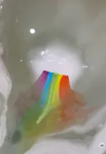 Jabón de arcoíris para baño, nube, sal, hidratante, exfoliante, limpieza corporal, bombas de baño de burbujas para la piel, Multicolor para bebé