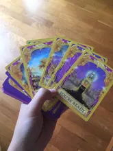 Cartas de Tarot con Ángel, respuestas, tarjetas de oráculo, baraja de cartas de juego para Familia, amiga, inglesa, entretenimiento, 2020
