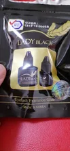 Pegamento de extensión de pestañas negras para mujer, 1 botella de 5ml, pegamento de extensión de pestañas postizas de secado rápido durante 6 semanas, herramientas profesionales de maquillaje