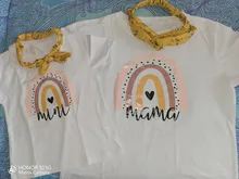 Mamá y bebé diadema de la hija de la madre diademas de chica Floral Corbata con impresión nudo diadema de Orejas de conejo, accesorios de pelo