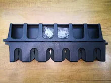 Booms Fishing-Soportes de caña de pescar, poste de pesca con montaje en pared modular para garaje, 6 varas, vertical, WV2