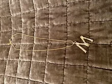 Lost Lady-collar con 26 letras de bambú y Metal dorado para mujer, colgante con inicial del alfabeto, cadena de eslabones, regalos de joyería