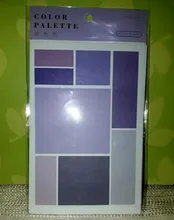 Journamm-pegatinas de índice de color de lunares morandy, Bloc de notas, álbum de recortes, diario, creación de tarjetas felices, decoración, pegatinas de sellado, 76 Uds.