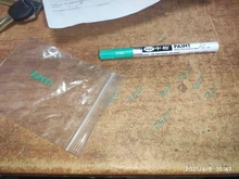 Rotulador metálico de punta fina para pintura, marcador permanente, no tóxico, 8 colores para elegir, 0,7mm, 1 Uds.