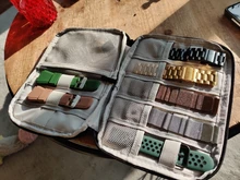 Bolsa de viaje multifunción para apple Watch, organizador de correa de reloj portátil, bolsa de almacenamiento