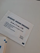 20 PCS impermeable de apósitos pasta estéril desechable pasta vendaje gasa nueva pieza no tejida gran tirita