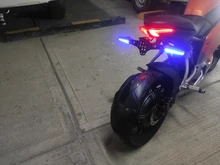 License-Plate-Mount-Holder Turn-Signal-Light MT10 Yamaha Mt07 MT09 Motorcycle Kawasaki Z750