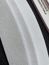 5 uds. De limas profesionales para uñas, pulidor de uñas de estilo bote, lavable 100/180 al Gel UV, bloque de manicura