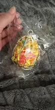Juguetes trituradores de aves de acero inoxidable, jaula de papel para forjar loros, mijo de verduras, cesta de Cockatiel Conure, alivia el ocio