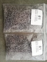 Broches de pesca de acero inoxidable, Clips de cierre, accesorios de conector de seguridad, aparejos para señuelos, ganchos, 500 Uds.