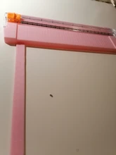 A4/A5 de recortadoras de fotos morir máquina de corte de golpe con Pull-out gobernante nuevo caliente para etiquetas para foto de papel de herramienta de corte de 3 colores