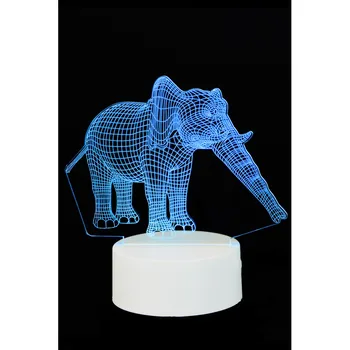 3D lamp "Elephant", 3 colors
3D lamp "Elephant", 3 colors