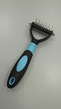 Pet Hair Removal Comb for Dog Cat Detangler Fur Trimming Dematting Deshedding Deshedding