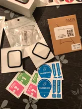 Suave de vidrio de reloj para Apple 6 5 4 se 44mm 40mm iWatch Serie 3 42mm 38mm 9D HD (no templado película de pantalla Apple Watch Protector