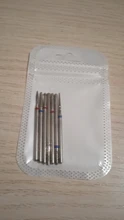 Juego de fresas de diamante para manicura, accesorios de brocas, cortadores para boquillas para manicura y pedicura, limado de uñas, 7 Uds.