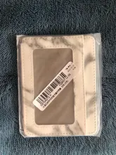 Tarjetero con patrón de mármol para hombre y mujer, estuche de piel sintética con patrón de mármol, resistente al agua, para tarjetas de identificación y negocios, 1 unidad