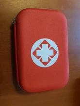 Kit de primeros auxilios EVA impermeable para uso en exteriores, equipo portátil de primeros auxilios para viaje, familia o Camping, tratamiento médico de emergencia, 6/Color, 101 Uds.