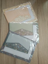 Sobres de papel de papelería para postales, sobres Vintage para invitaciones, regalos pequeños, Mini sobres de escritura bonitos, 9 unids/lote