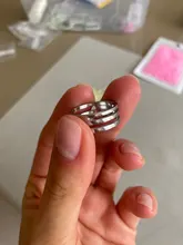 Uds de acero inoxidable Material de cobre de la Anilla de engarce abierta herramientas de anillo para fabricación de joyería DIY artesanía círculo grano alicates herramientas de apertura