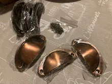 Furniture-Knobs Shell-Pull-Handles Cabinet-Door-Handle Drawer Cupboard Metal KAK Kitchen