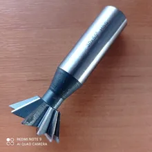 Cortadora de cola de pato HSS, fresa de extremo recto de 10-60mm, 45/55/60 grados, HSS, Router, broca, HSS, 1 ud.