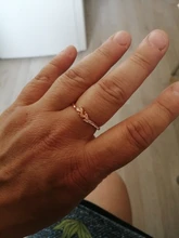 Anillos de flores de moda para mujeres y niñas, chapado en oro rosa, Color plata, Micro cola de circonia cúbica, bandas de boda, accesorios de joyería