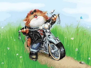 Cotocyclist, 30*40 cm painting coloring by numbers on cardboard Snow White 3001-cs 
Cotocyclist, 30*40 cm painting coloring by numbers on cardboard Snow White 3001-cs