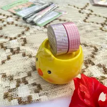 1,5 cm de ancho en rosa unicornio cielo Cinta adhesiva Washi cinta DIY Scrapbooking etiqueta engomada cinta adhesiva