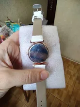 Conjunto de relojes con flores para mujer, pulsera de cuero, de cuarzo, informal, 2 uds.