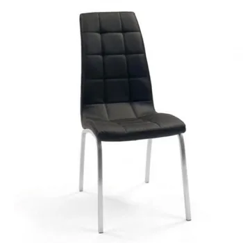 Dining Chair ALEX leatherette and metal legs Chrome
Dining Chair ALEX leatherette and metal legs Chrome