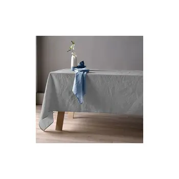 Tablecloth 160x160 linen mixed-light gray 
Tablecloth 160x160 linen mixed-light gray