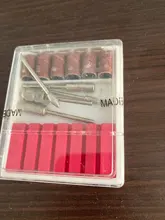 Juego de 12 brocas para uñas, Lima eléctrica para cutículas, lijadora para manicura y pulido de uñas