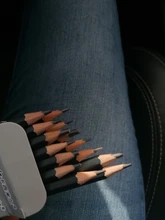 14 unids/pack pluma de dibujo Ultra fina línea tinta para marcador negro dibujo pluma 6H 4H 2H HB B 2B 3B 4 B 5B 6B 7B 8B 10B 12B arte marcador lápiz