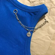 VKME-Conjunto de pulseras de cadena cubana Punk para mujer, brazaletes de Color dorado grueso, Miami, bohemio, joyería de moda, 3/4 Uds.